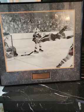 Bobby Orr Flying Goal